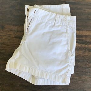 J. Crew classic broken in twill shorts size 0